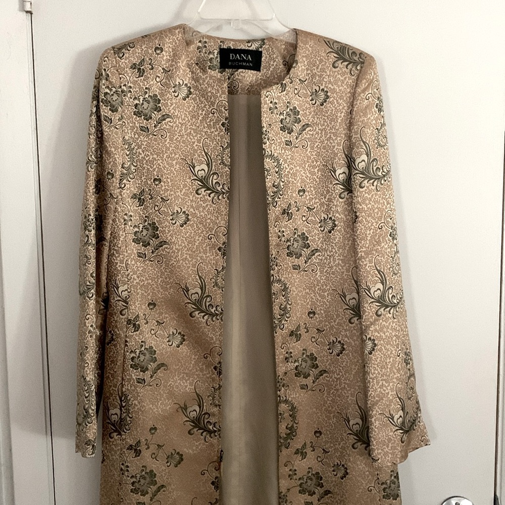 Dana Buchman 3/4 length evening jacket